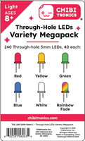 Preorder - Through-hole LED Variety Megapack (240 LEDs)