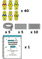 Preorder - Launchpad LED Class Set (Power NOT Included) - Level 1