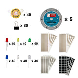 Through-Hole LED Class Set (Powered) 40 Students - Paper Circuits Level 3