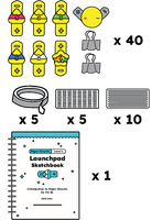Preorder - Launchpad LED Class Set (Powered) - LEVEL 1