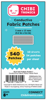 Preorder - Conductive Fabric Tape Patches - Value Pack 540 Patches