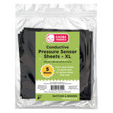 Conductive Pressure Sensor Sheets (XL Value Pack) - Conductive Plastic (Velostat/Linqstat) 5 XL Sheet Pack