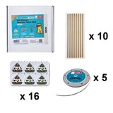 Circuit Stickers Classroom Pack (White LEDs) | 32 Students