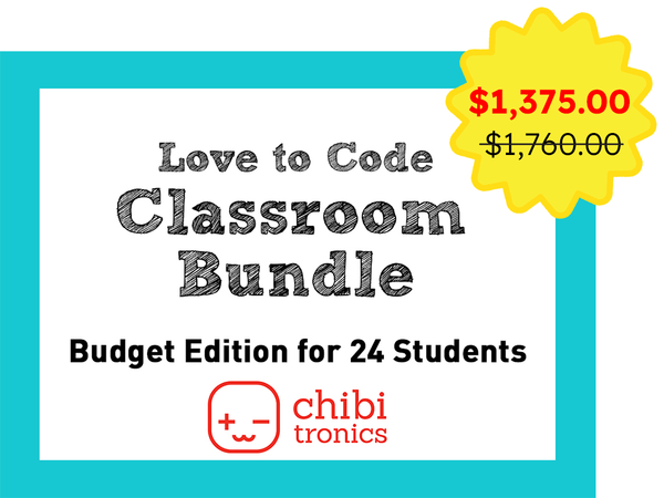 Budget Edition - Love to Code Classroom Bundle - 24 students