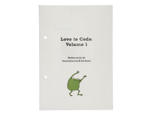 Love to Code Volume 1 Book Refill: Text Code Edition