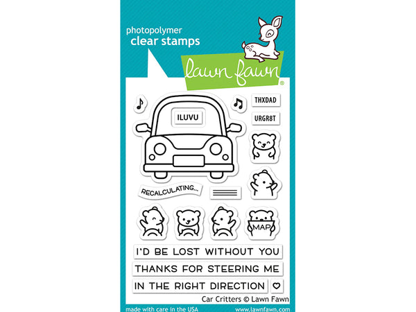 Lawn Fawn Car Critters Stamps