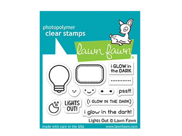 Lawn Fawn Lights Out Stamps