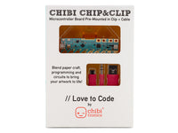 Love to Code Premounted Chibi Chip/Clip